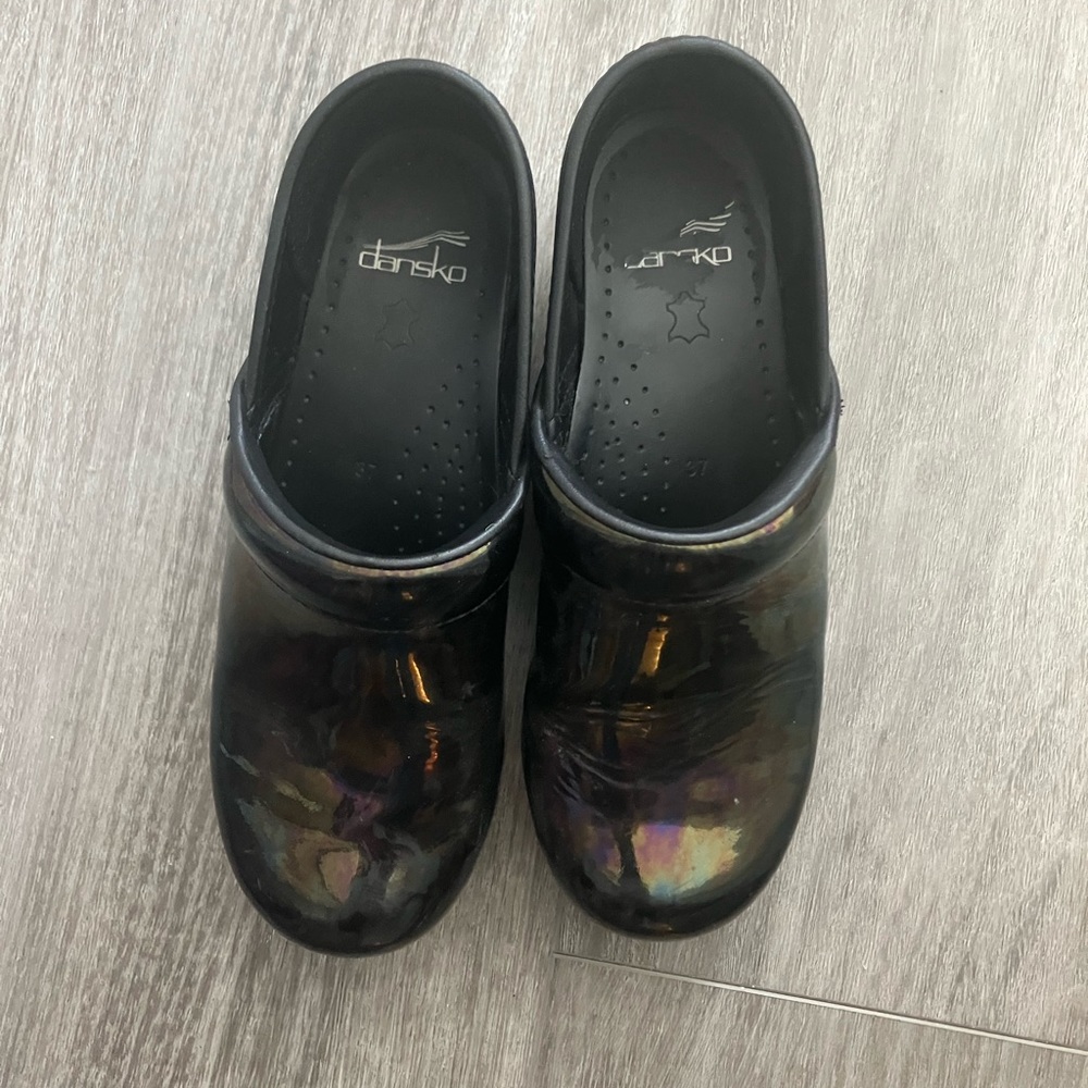 Dansko Professional rainbow finish clogs, EU size 37